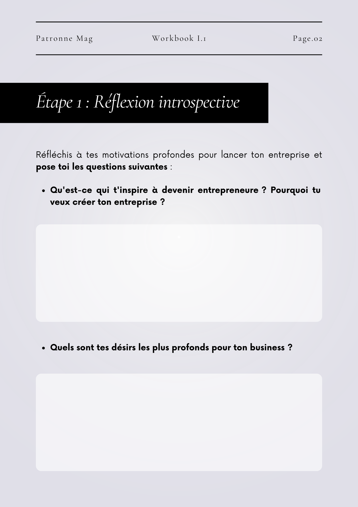 Le kit digital Patronne