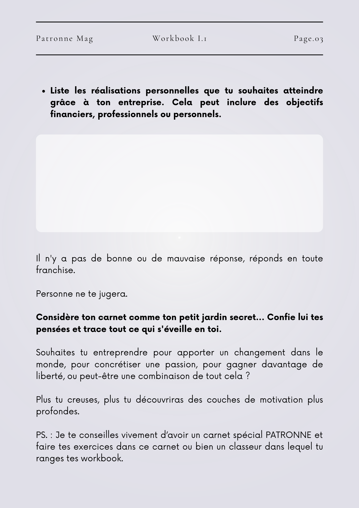 Le kit digital Patronne