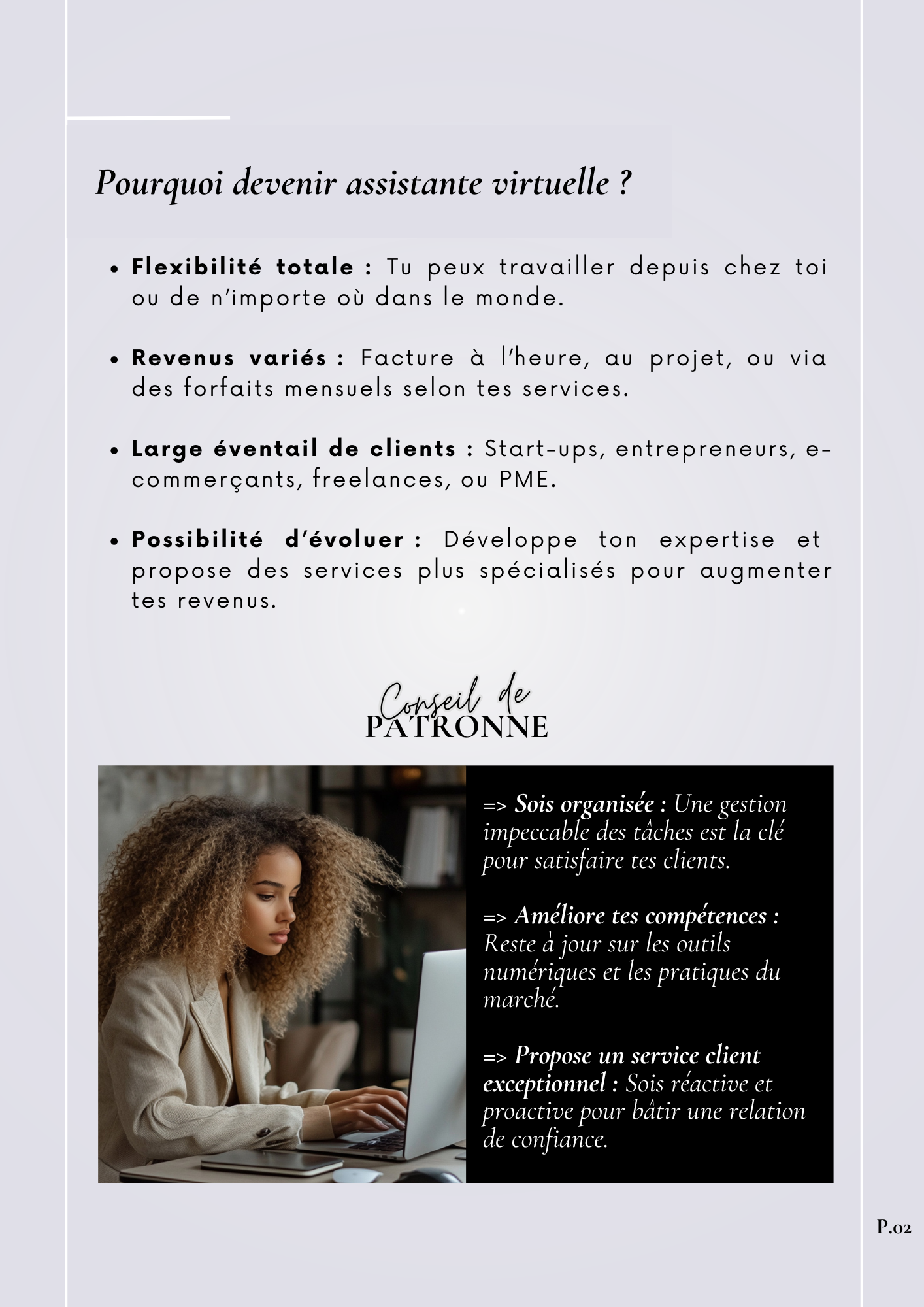 Le kit digital Patronne